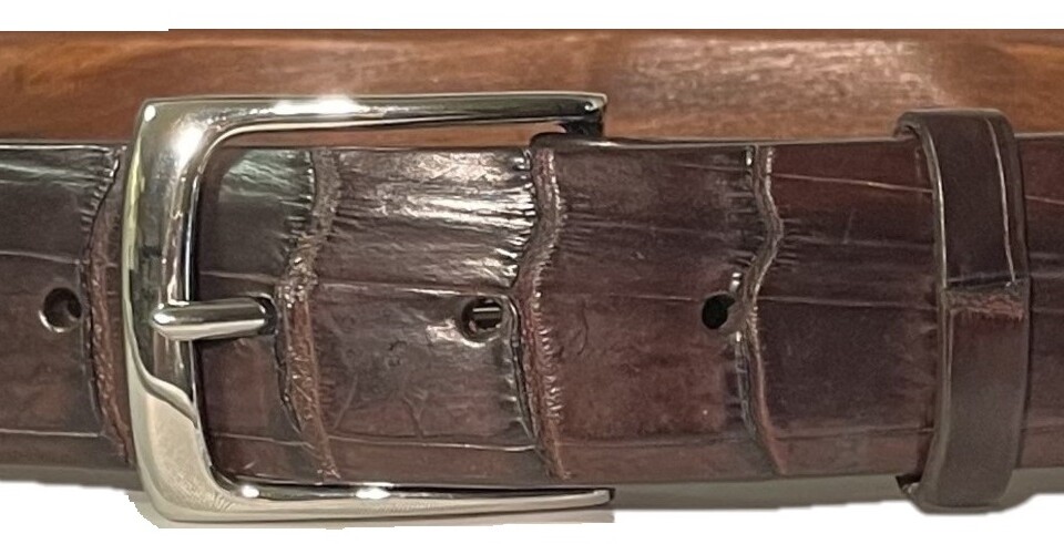 Belt Brown Gator (2)
