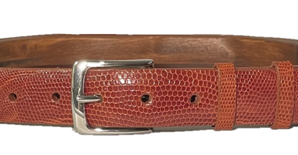 Belt Cognac Lizard