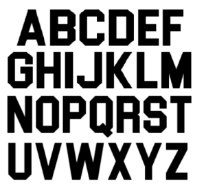 Block Font