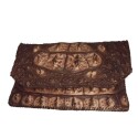 Nile Hornback Croc clutch