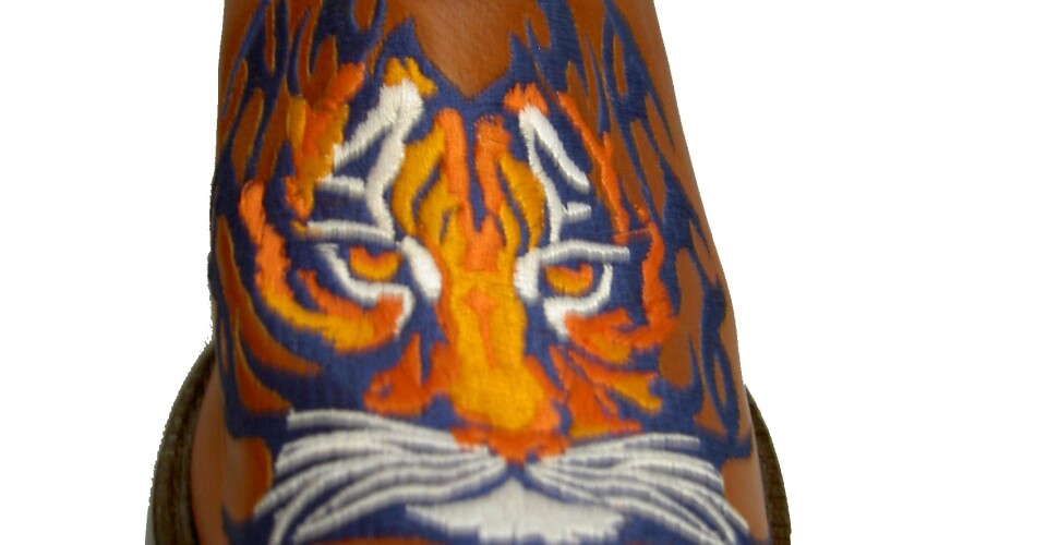 Tiger emroidery