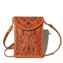 Tooled Cross Body Bag (3)