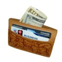 credit card holder carved